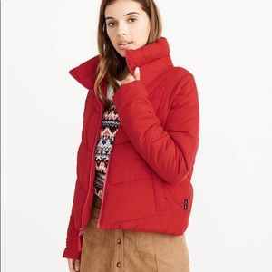 abercrombie ultra mini puffer jacket